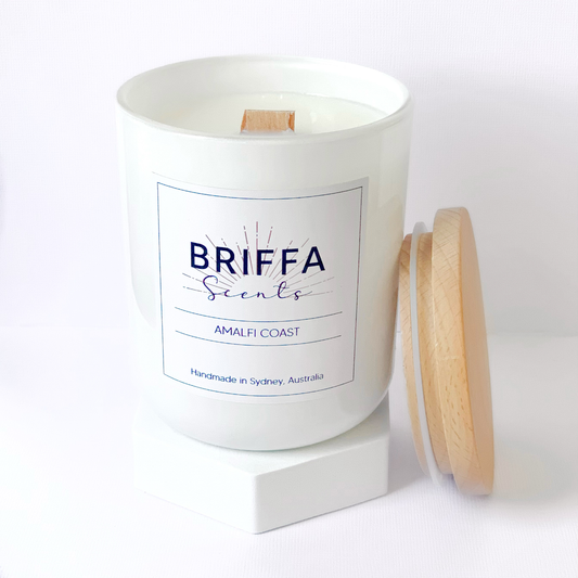 Medium White Classic Candle