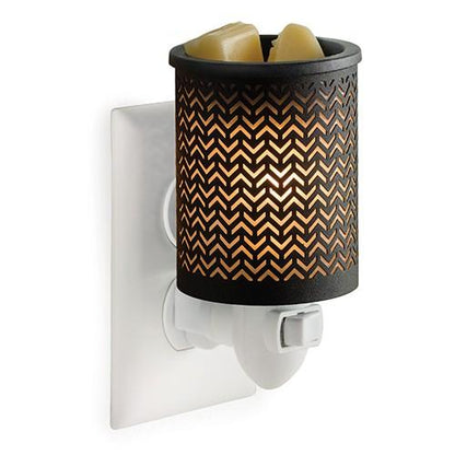 Black Chevron Pluggable Warmer