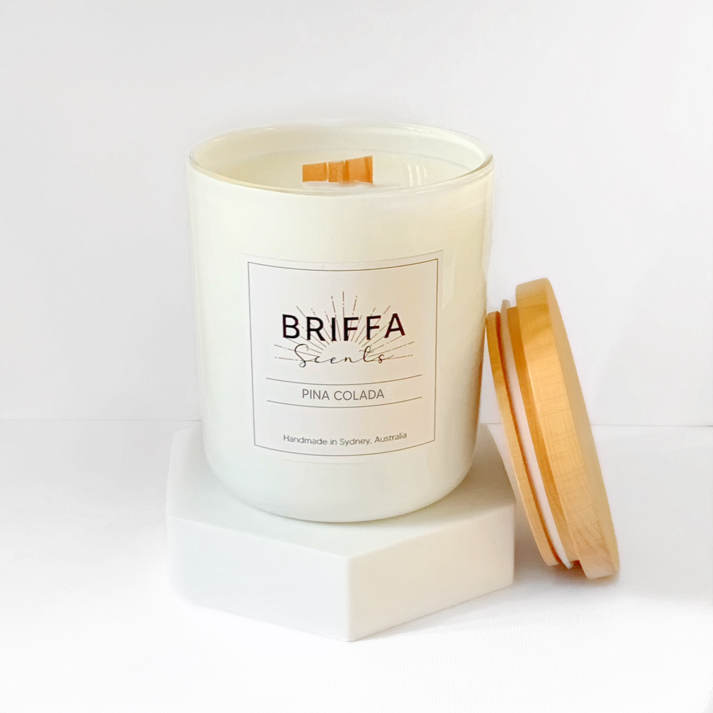 Large White Classic Candle - Discontinuing Scents
